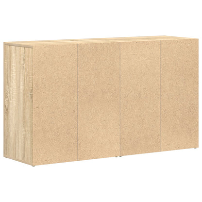Dressoir Sonoma Eiken Bewerkt Hout 120 X 36 X 69 Cm Opslag