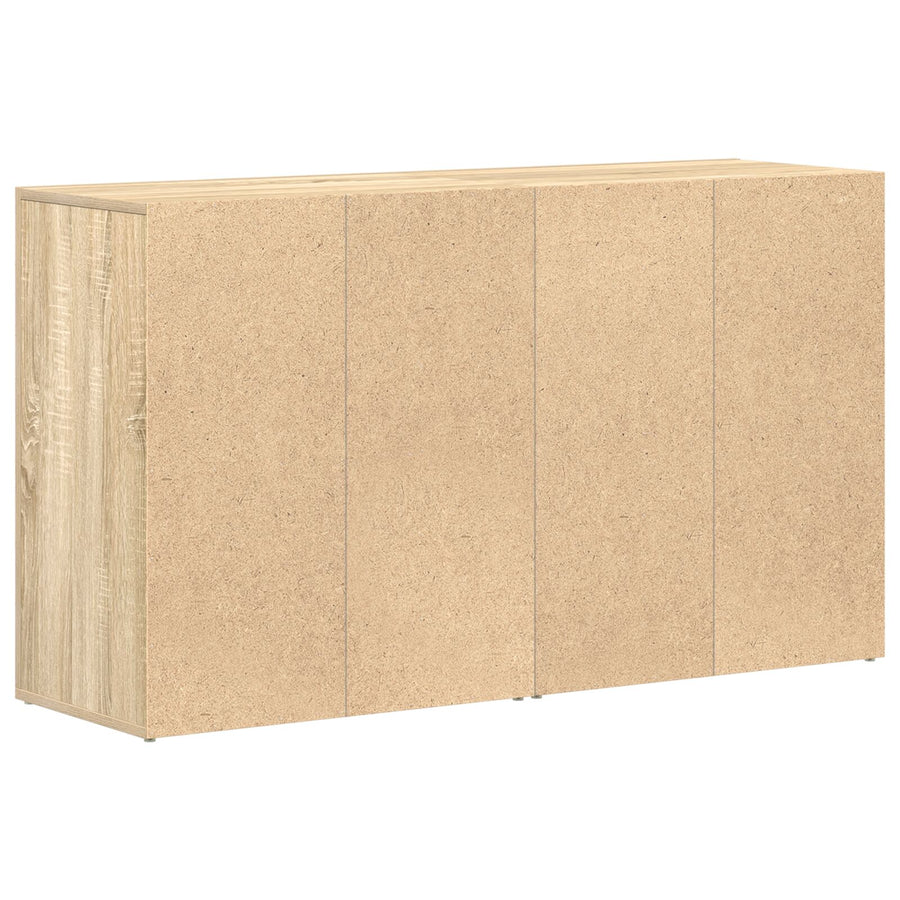 Dressoir Sonoma Eiken Bewerkt Hout 120 X 36 X 69 Cm Opslag