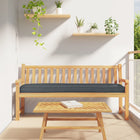 Palletkussen 200x40x8 cm antraciet Oxford stof