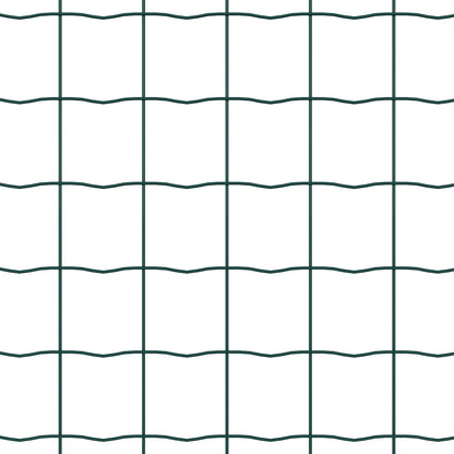 Euro Hek Met 5 U Posts Groen 0.6X10 M Staal