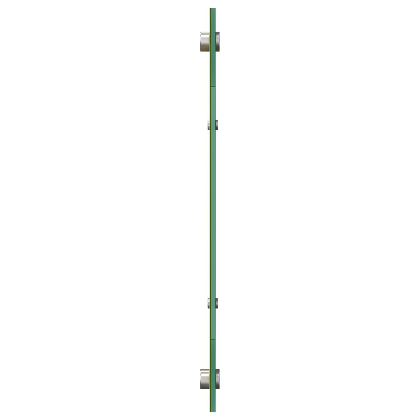 Keuken Achterwand 110X40X0,6 Cm Sterk Glas Geel 110 x 40 cm