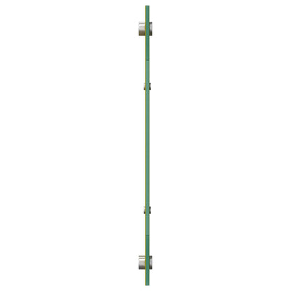 Keuken Achterwand 110X40X0,6 Cm Sterk Glas Geel 110 x 40 cm