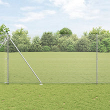 Gelast Draadhek Met 13 Spike Palen 1.6X25 M Gegalvaniseerd Staal Gegalvaniseerd Staal