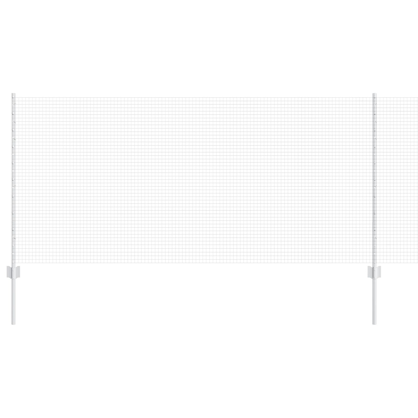 Tuinschutting Set Set Van 2 Gegalvaniseerd Staal 10 X 1 M
