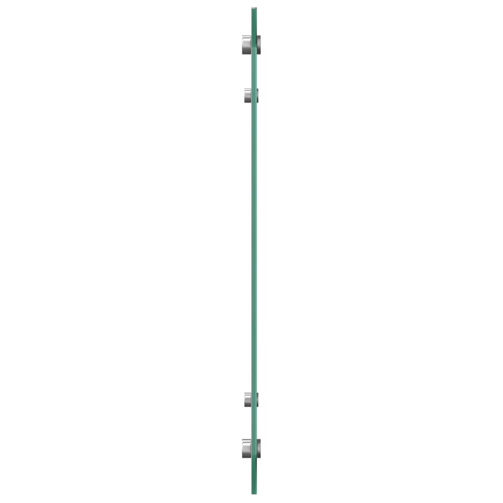 Keuken Achterwand 80X50X0,6 Cm Gehard Glas Lichtgrijs 80 x 50 cm