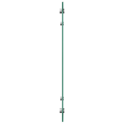 Keuken Achterwand 80X50X0,6 Cm Gehard Glas Lichtgrijs 80 x 50 cm