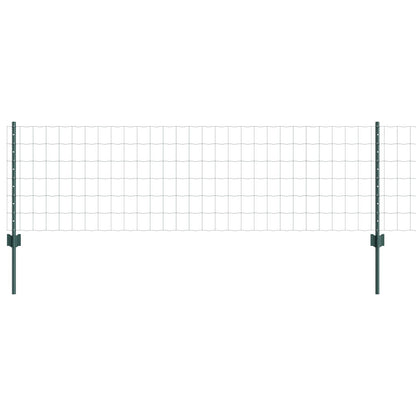 Euro Schutting Met 5 U-Palen Groen 0.6X10 M Staal