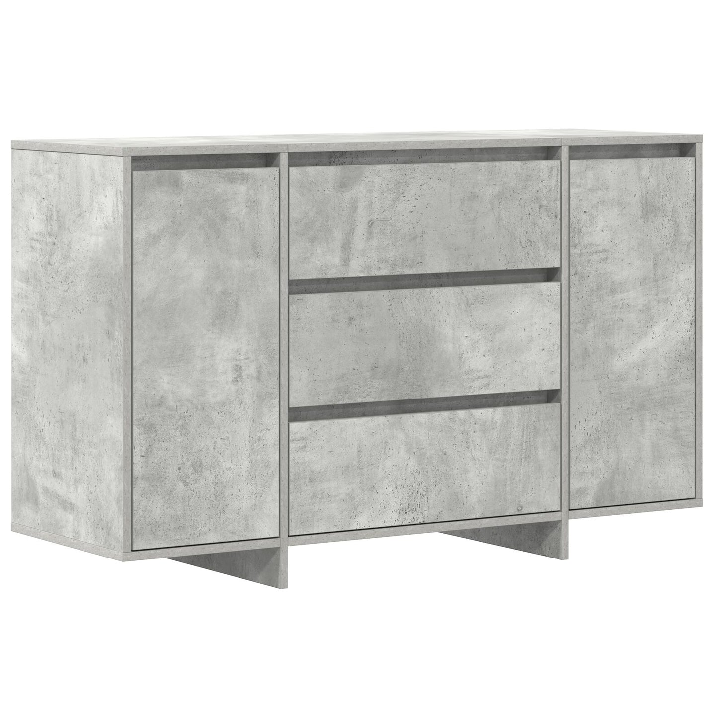 Zijtafel Betonnen Grijs Geëngineerd Hout Zijtafel Rechthoekig