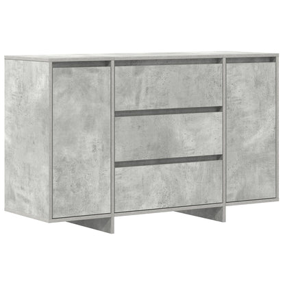 Zijtafel Betonnen Grijs Geëngineerd Hout Zijtafel Rechthoekig