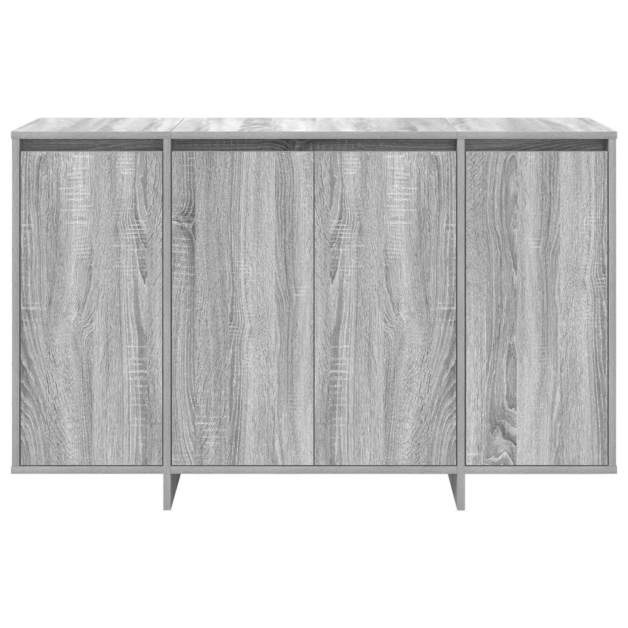Dressoir Grijze Sonoma Bewerkt Hout 120 X 41 X 75 Cm