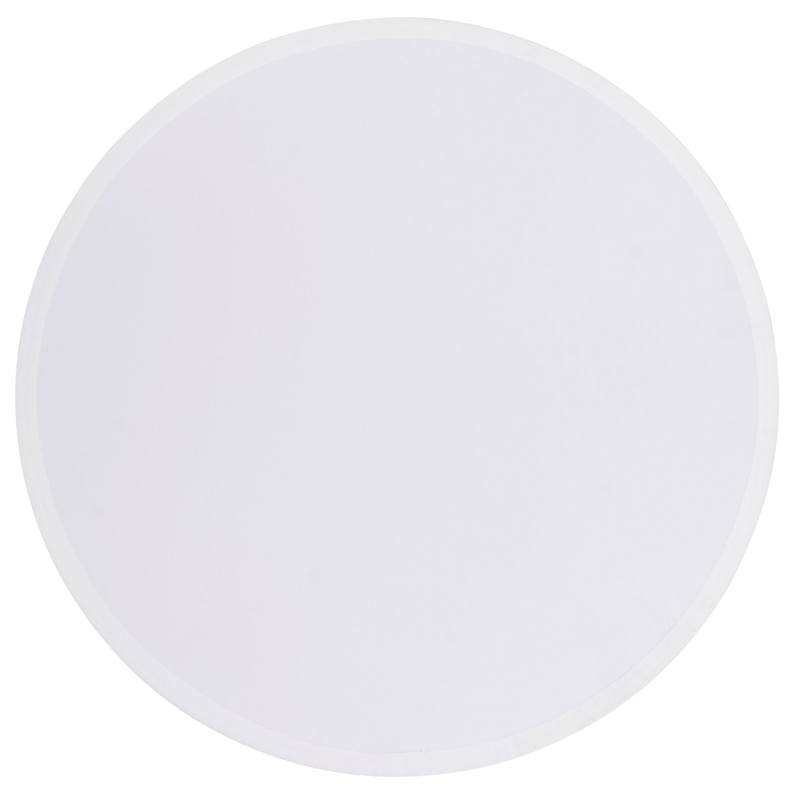 Plafondlamp Inbouw Ø 38 Cm Stof E27 Ø38 x 13,5 cm Wit zonder sterrenlampenkap