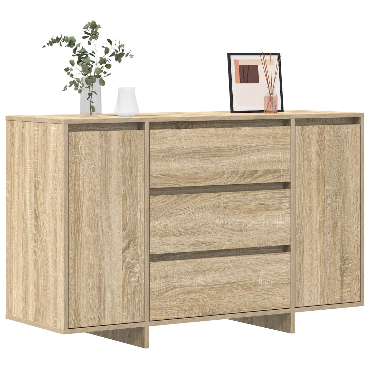 Sideboard Sonoma Eiken Gefabriceerd Hout Buffet Sideboard