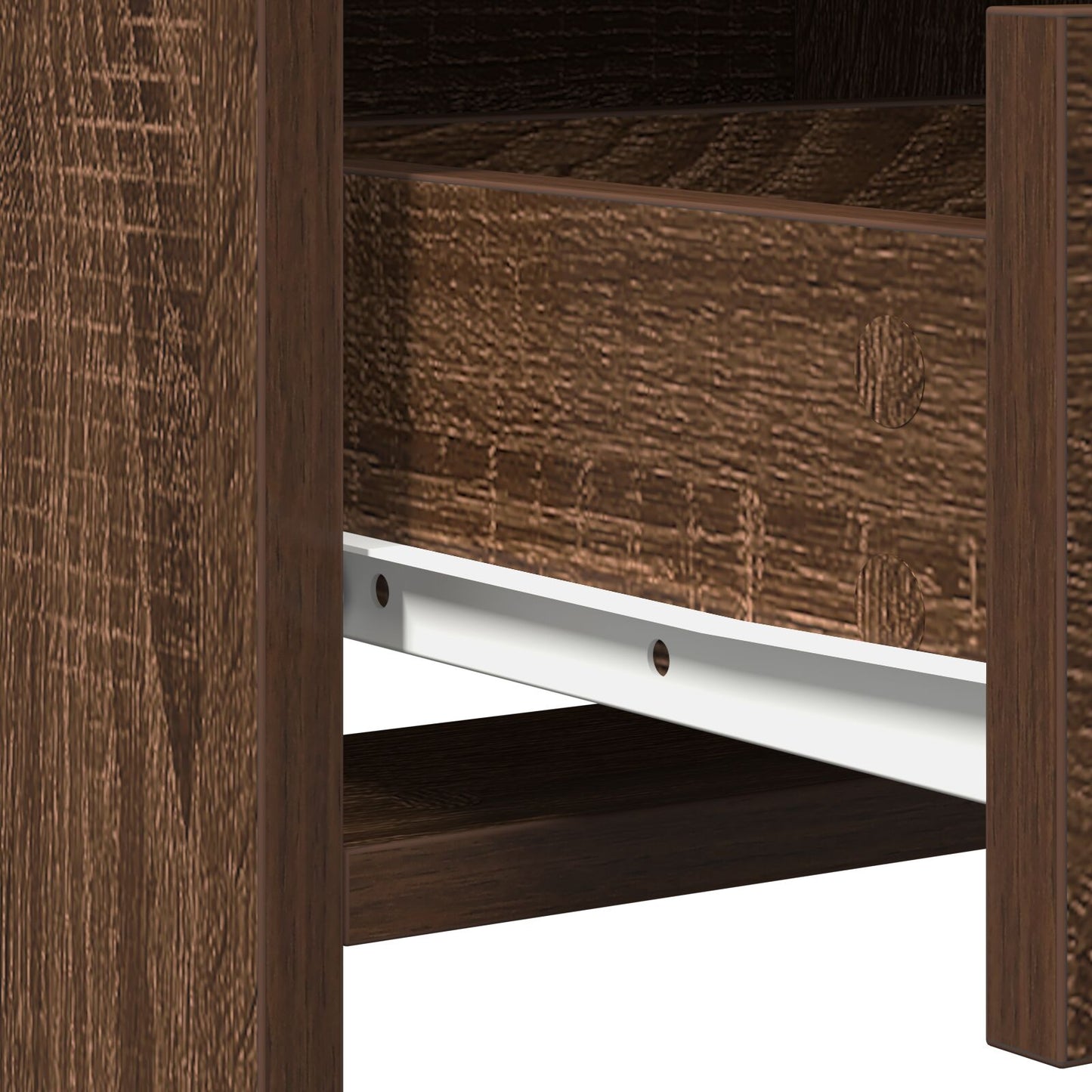 Kaptafel Met Led Verlichting Bruin Eik Bruin eiken 50 x 41 x 135 cm