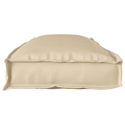 Palletkussen Voor Banken 110X40X8 Cm Oxford Stof Beige