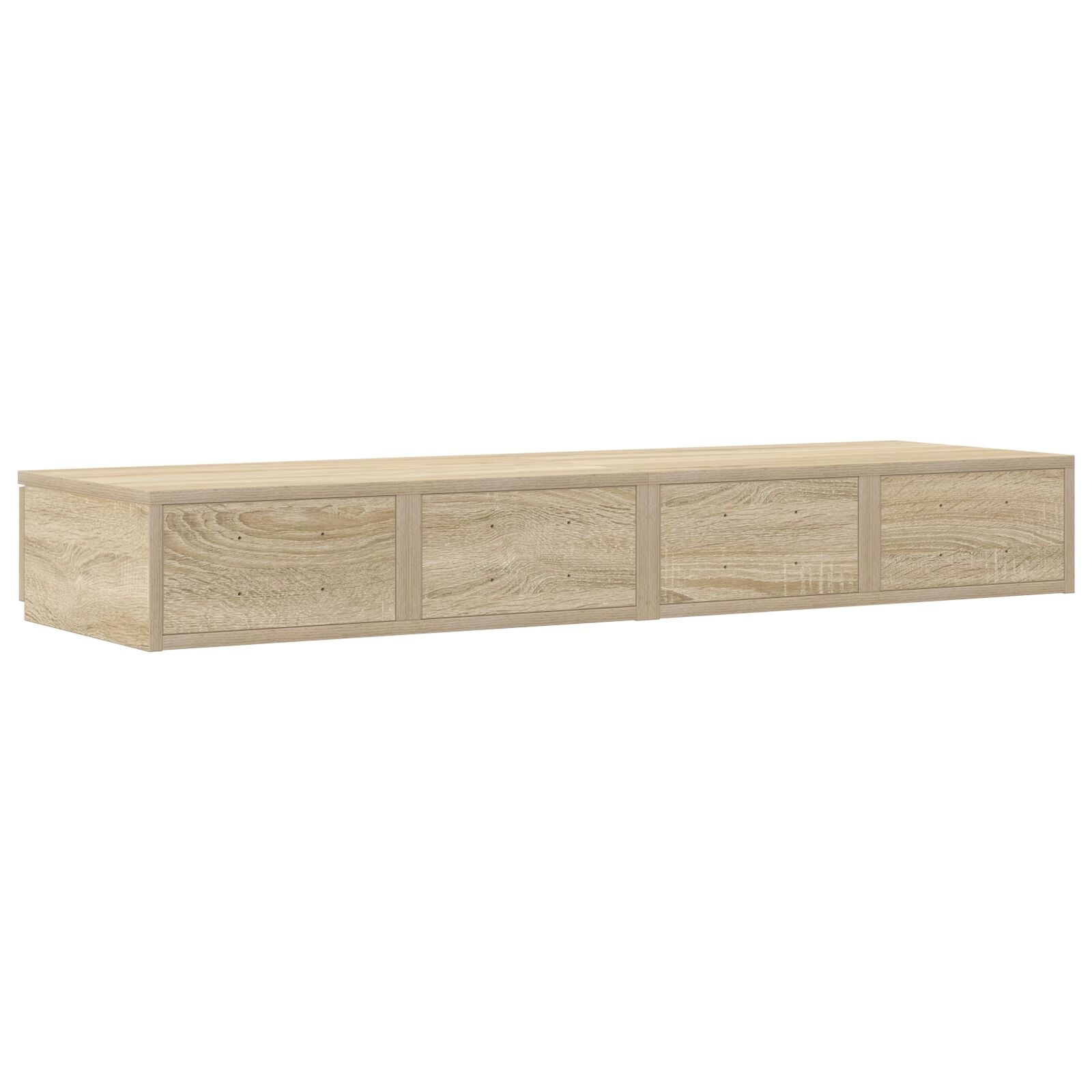 Bed Lades Samengesteld Hout Sonoma eiken 120 x 36,5 x 16,5 cm
