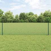 Draadhek 0,6 x 100 m groen staal PVC