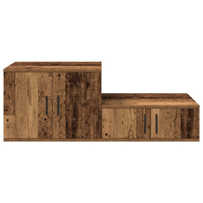 Opbergkast Geengineerd Hout Oud hout 118 x 41 x 40 cm