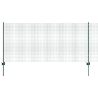 Tuinhekje Set Set Van 2 Groen Verzinkt Staal 25 X 1 M Duurzaam