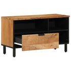 TV Units Solid Acacia Wood 80 x 33.5 x 46 cm Engineered Wood