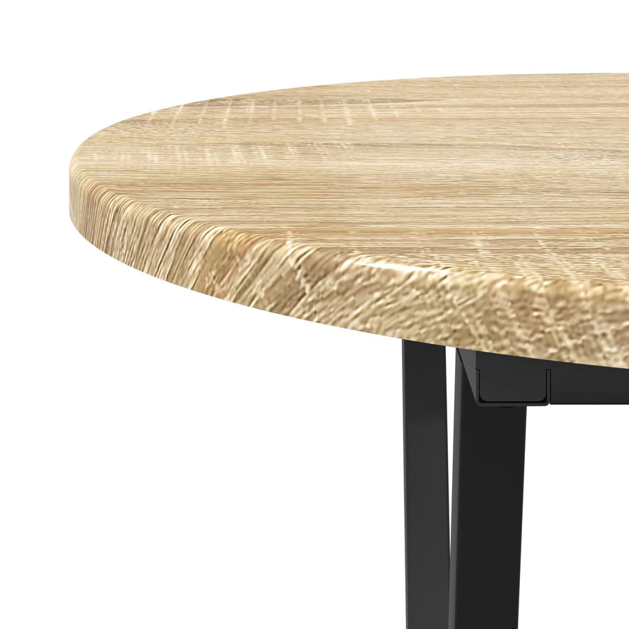 Salontafel 80X40X40,5 Cm Gelaagd Hout En Metaal Sonoma eiken