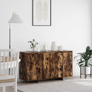 Sideboard Smoked oak 135 x 41 x 75 cm Engineered wood