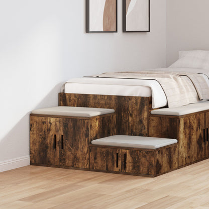 Opbergkast Geengineerd Hout Gerookt eiken 118 x 41 x 40 cm