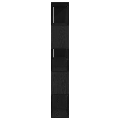 Boekenplank Gelaagd Hout Zwart eiken 100 x 24 x 155 cm