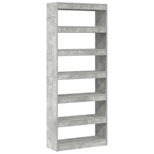 Beton Grijze Boekenplank Beton Grijs Behandeld Hout