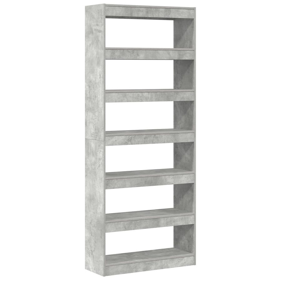 Beton Grijze Boekenplank Beton Grijs Behandeld Hout