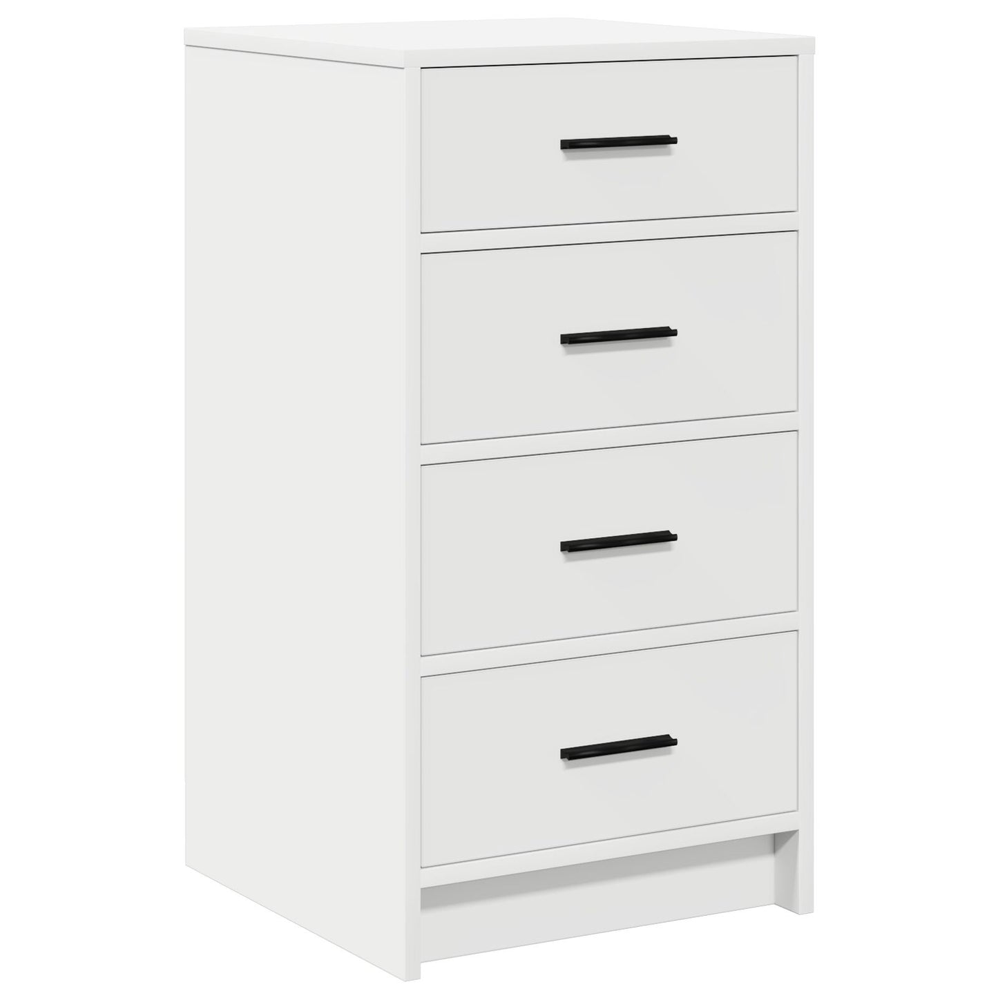 Dressoir 40X41X75 Cm Bewerkt Hout Wit