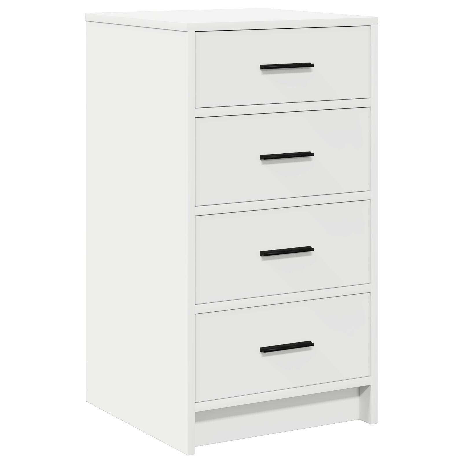 Dressoir 40X41X75 Cm Bewerkt Hout Wit