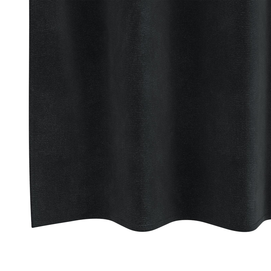 Blackout Gordijnen 2 Stuks Velours Zwart 140 x 140 cm met oogjes
