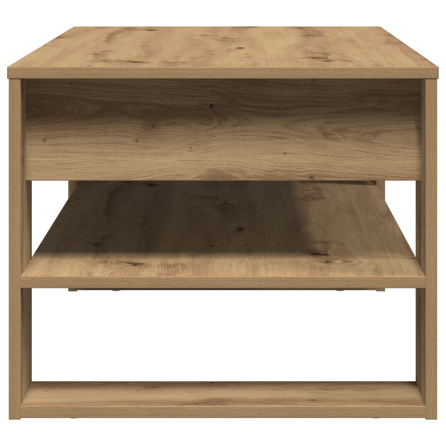 Salontafel Artisan Eiken 102X55X45 Cm Gemaakt Van Hout