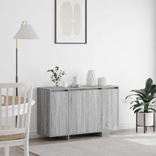 Dressoir Grijze Sonoma Bewerkt Hout 120 X 41 X 75 Cm