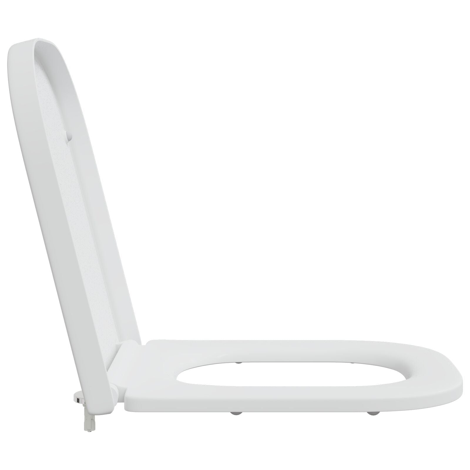 Snelsluiting Toiletbril Met Soft Close Duroplast Wit