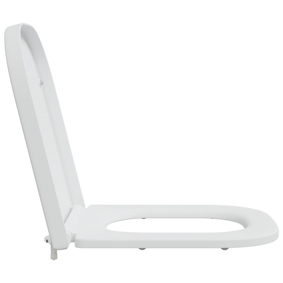 Snelsluiting Toiletbril Met Soft Close Duroplast Wit