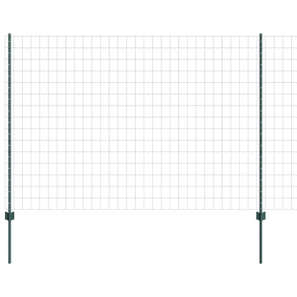Euro Hek Met 5 U Palen Groen 1.6X10 M Staal
