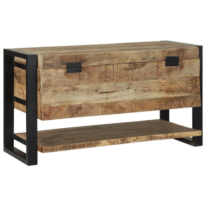Opslagkisten Ruw Mango 80 X 35 X 45 Cm Massief ruw mangohout