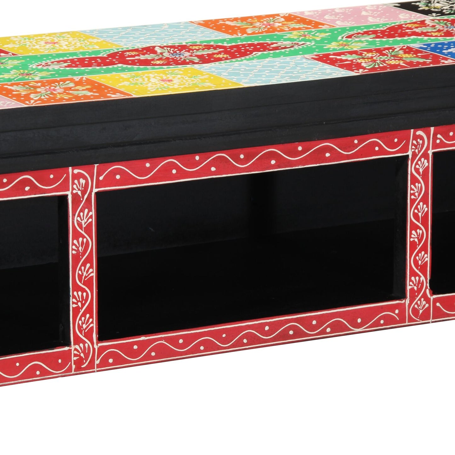 Tv Kast Wandgemonteerd Meerkleurig 100X30X22Cm Engineered Wood 100 x 30 x 22 cm