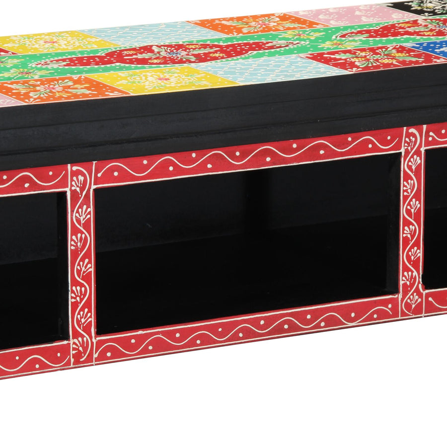 Tv Kast Wandgemonteerd Meerkleurig 100X30X22Cm Engineered Wood 100 x 30 x 22 cm
