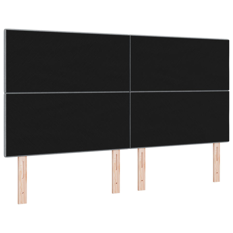 Hoofdbord Knopgeblokt Stof Lichtgrijs 180 cm Hoog hoofdbord