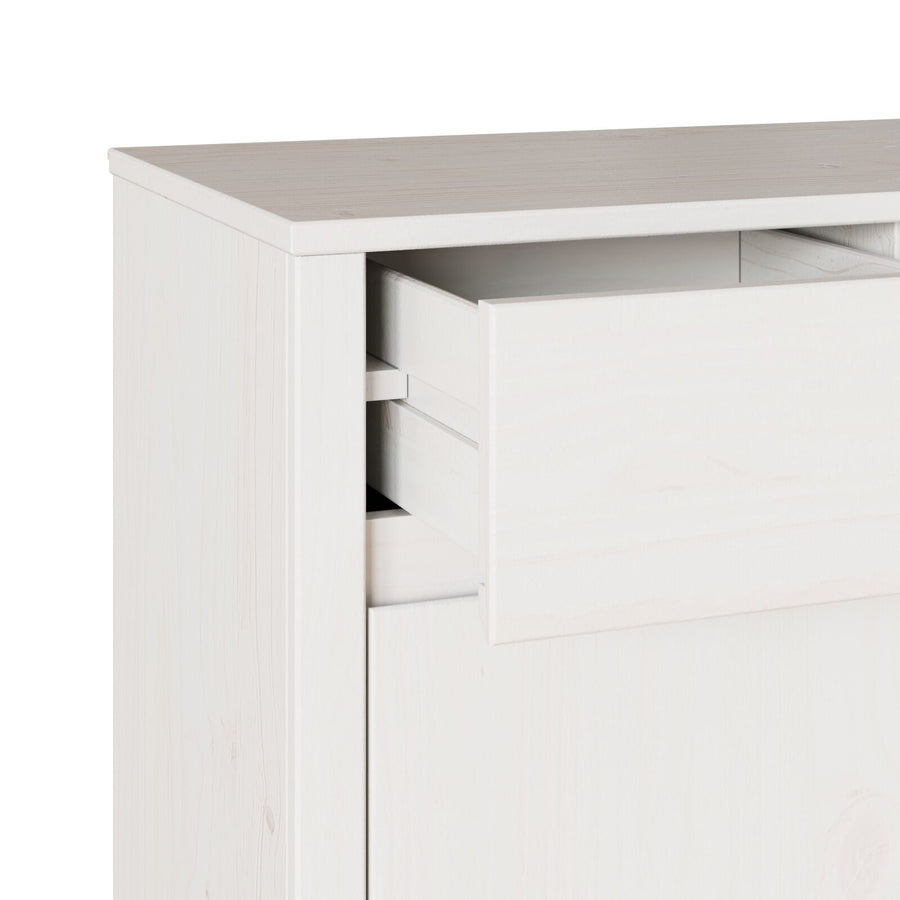 Dressoir ""Drammen"" 114X43X75,5 Cm Massief Hout Van Den Wit