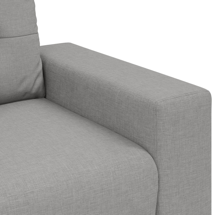 Loveseat Bank Cloud Grijs Stof Cloud Grey 120 cm