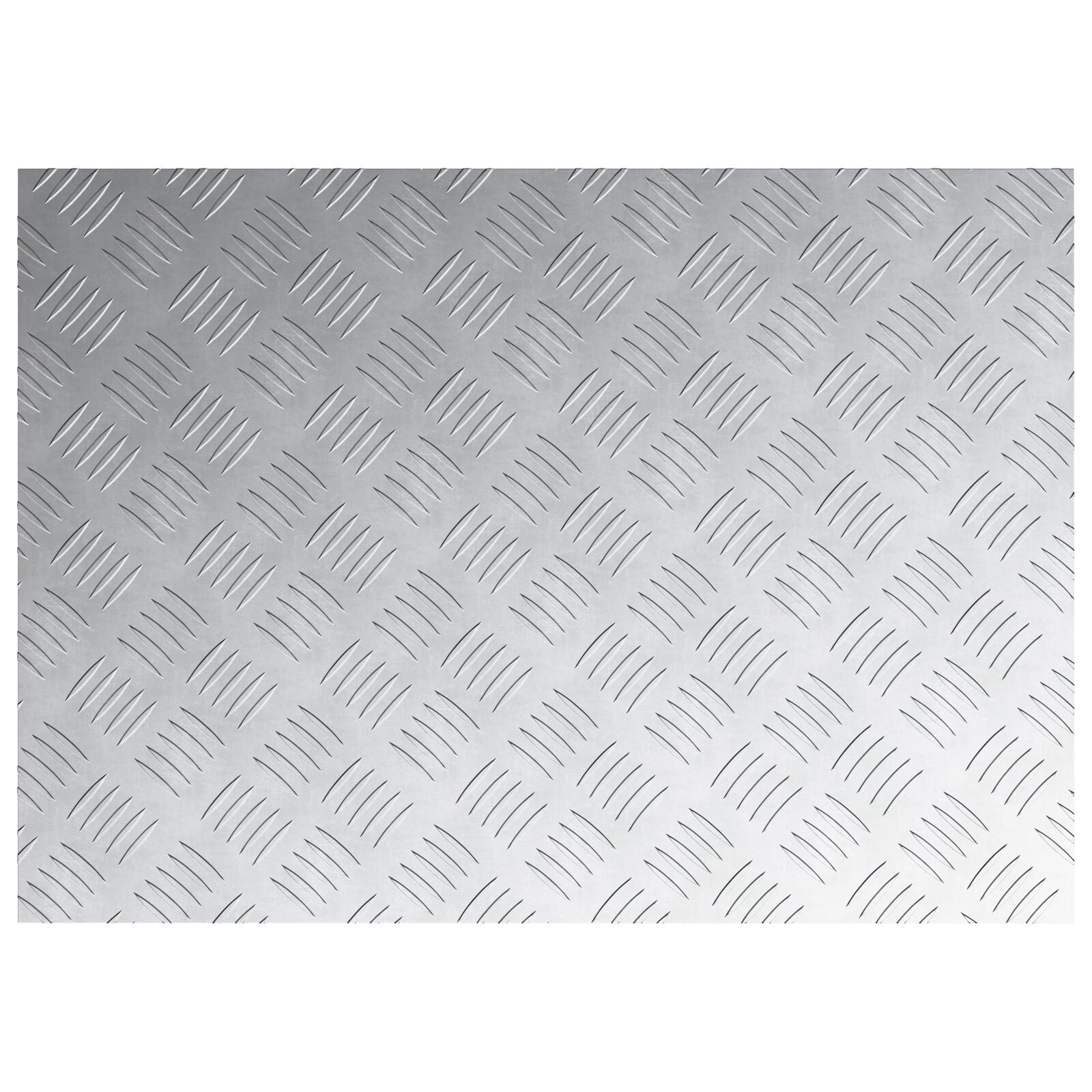 Aluminium Checkerplaten 2 Stuks Anti-Slip 70X50 Cm 70 x 50 x 0.3 cm Rechthoekig