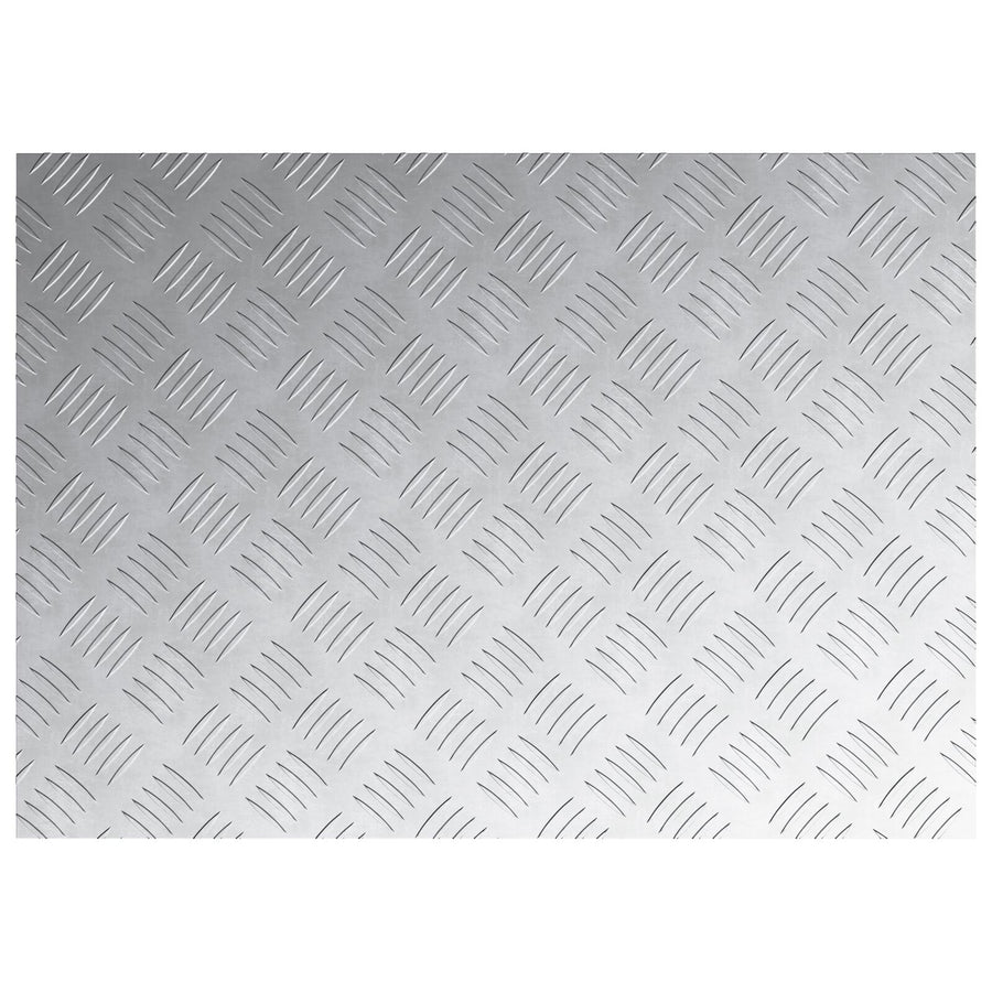 Aluminium Checkerplaten 2 Stuks Anti-Slip 70X50 Cm 70 x 50 x 0.3 cm Rechthoekig