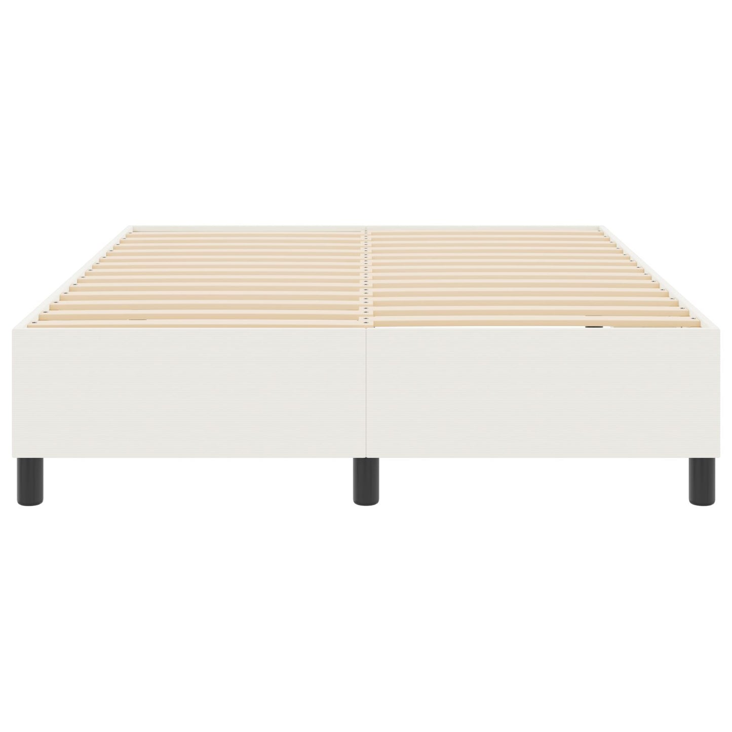 Boxspringbed Corduroy Stof Crème 160 x 200 cm