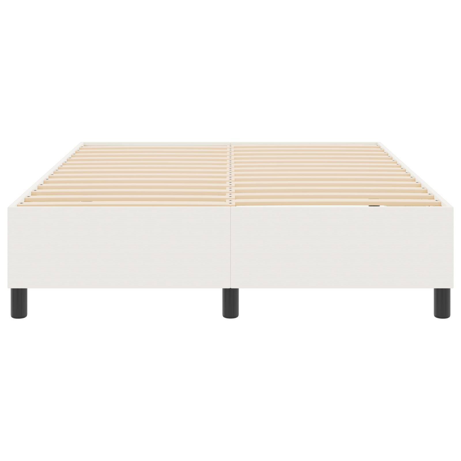 Boxspringbed Corduroy Stof Crème 160 x 200 cm