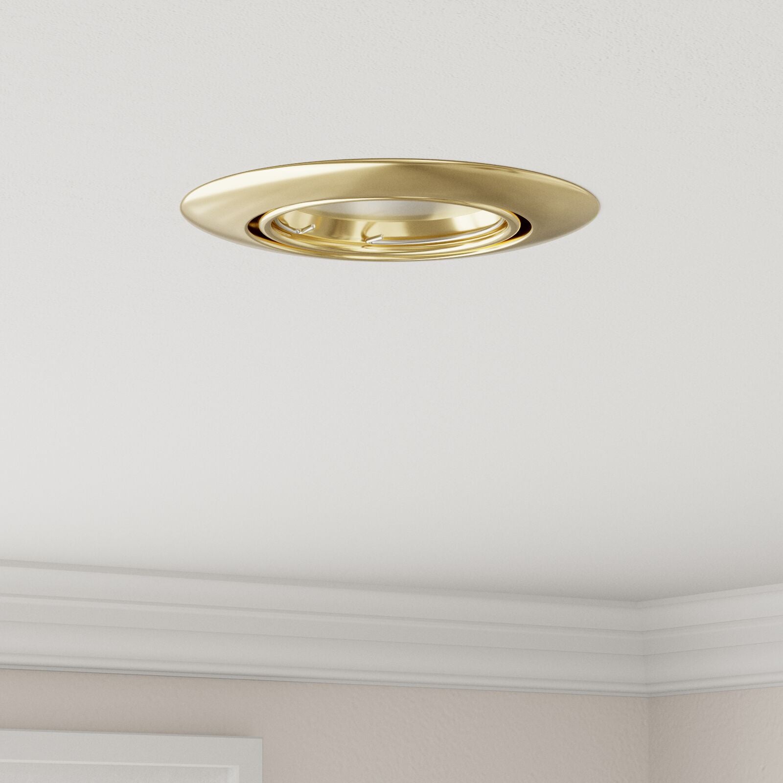 Lampen Set Van 6 Metaal 9 Cm Modern Ingebouwde Lampen Goud