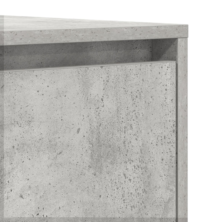 Zijtafel Betonnen Grijs Geëngineerd Hout Zijtafel Rechthoekig