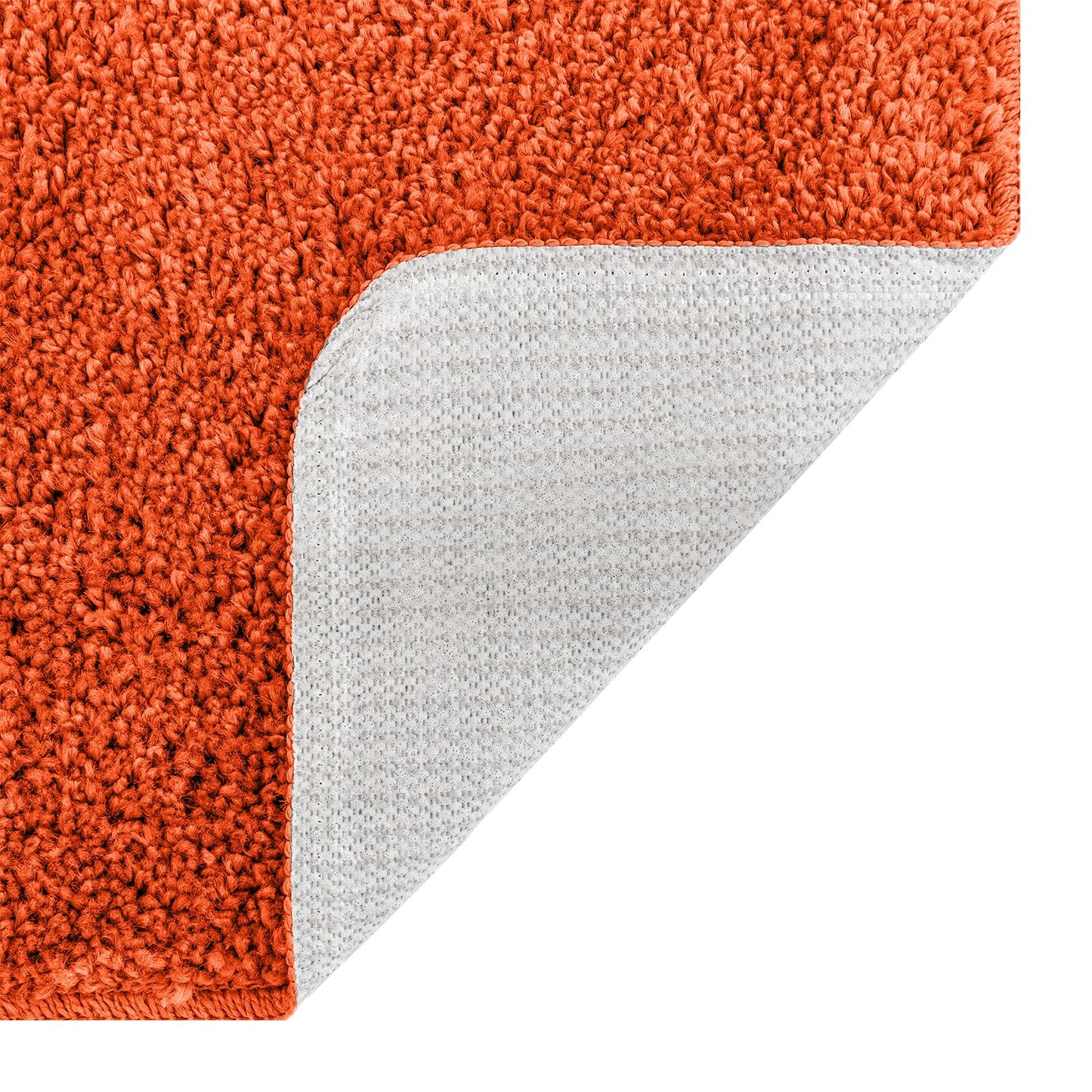 Badmat Rechthoekig Polypropeen Antislip Oranje 60 x 90 cm